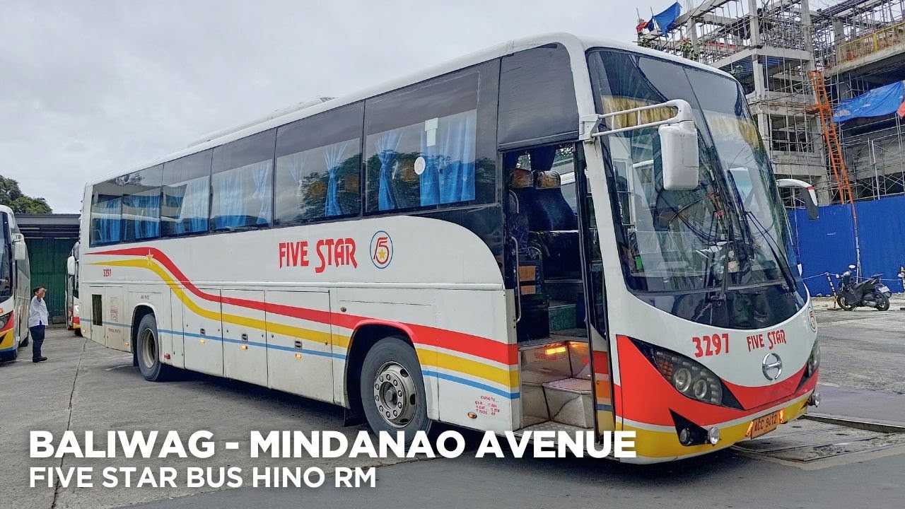 Onboard Five Star Bus 3297 | Baliwag to Mindanao Ave | Hino RM2P