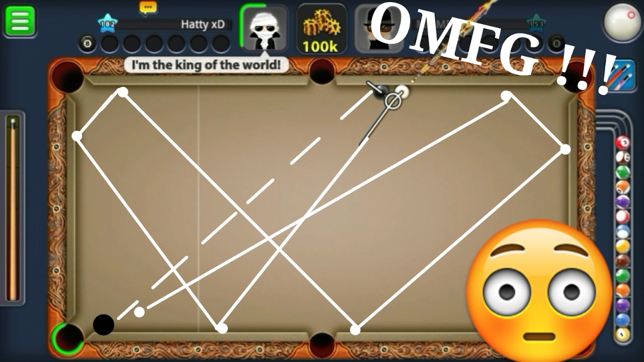 THE ANOTHER BEST  - MR MISS -TRICKSHOTS - Indirect Highlights - Miniclip 8 ball pool | HD