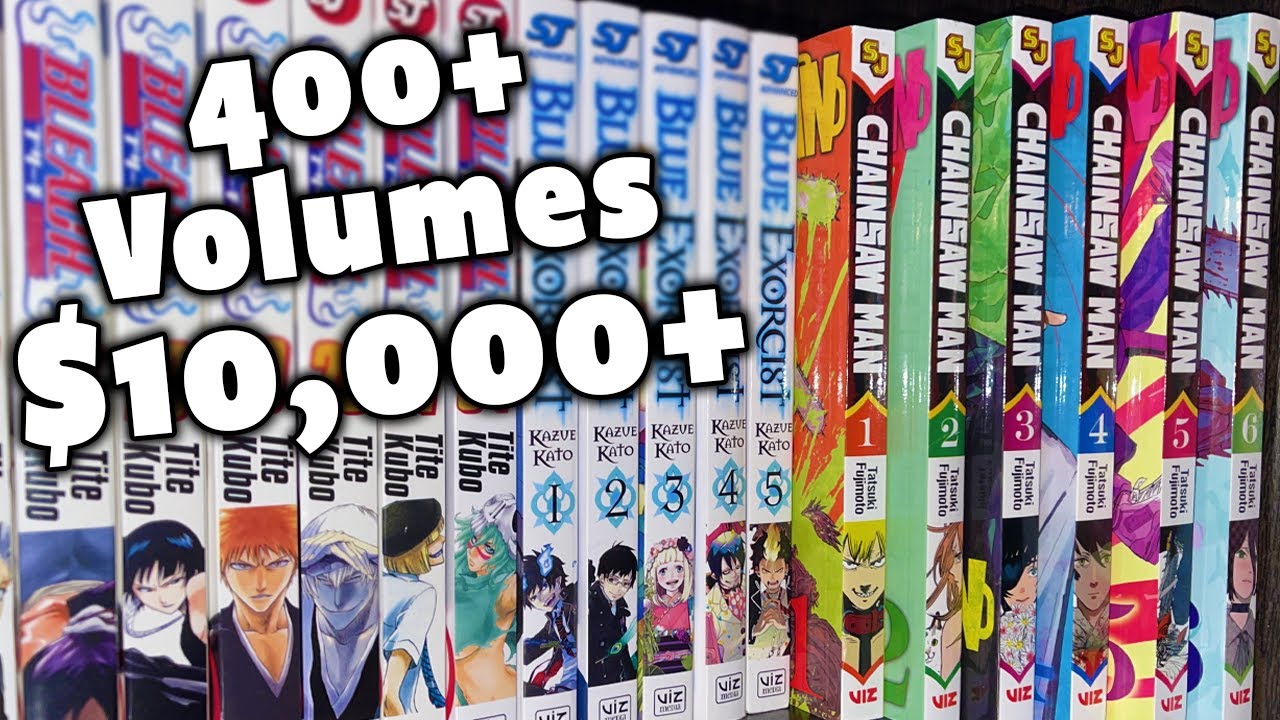 This is a $10,000 Manga Collection