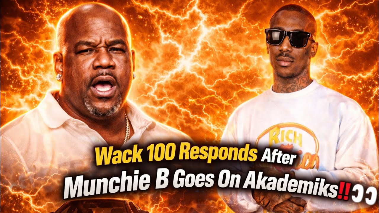 🧨 WACK 100 TORCHES MUNCHIE B после прямого эфира на Akademiks‼️👀