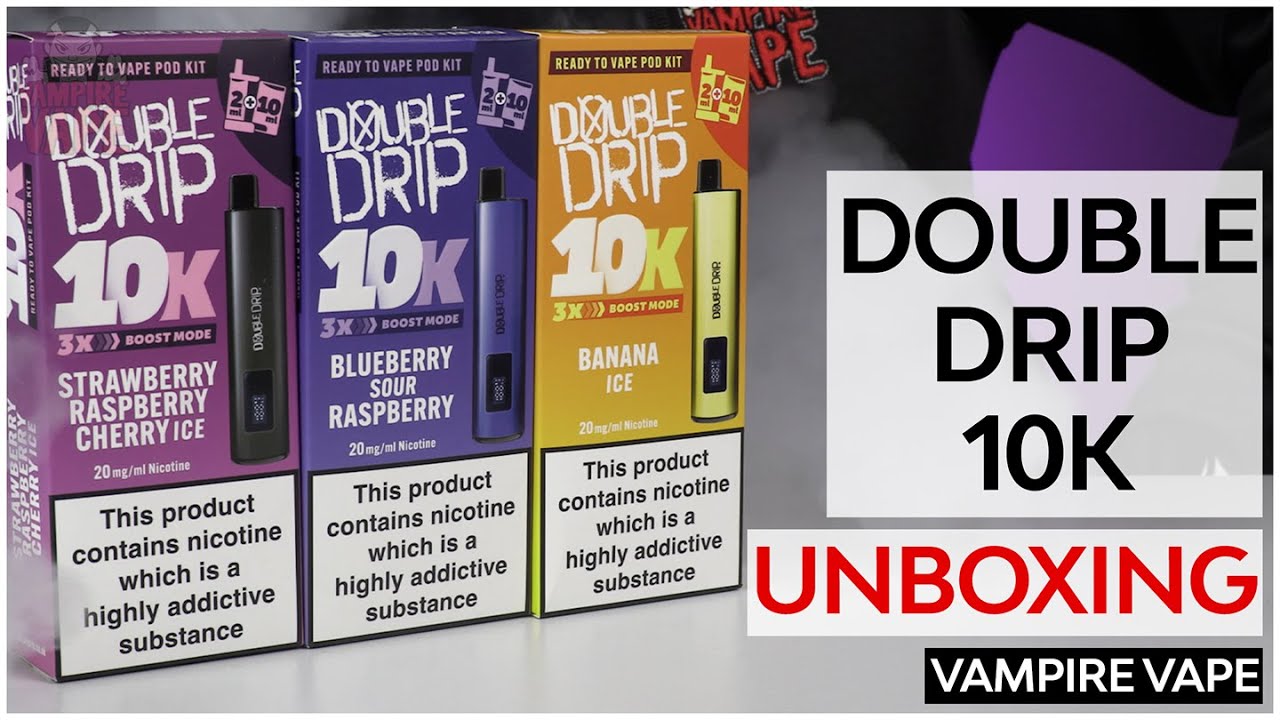 Распаковка DOUBLE DRIP 10K