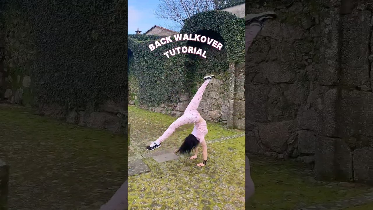 Master Your Back Walkover in 3 Easy Steps! 🤸&zwj;♀️✨ #acrobatics #tutorial