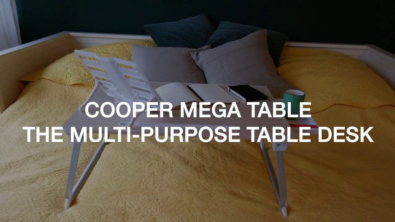 [UPDATED] Cooper Mega Table folding laptop table desk for couch, bed and floor