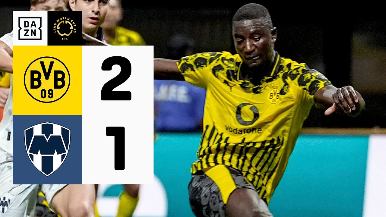 Borussia Dortmund vs CF Monterrey (2-1) | Resumen | Highlights Mundial de Clubes FIFA 2025™