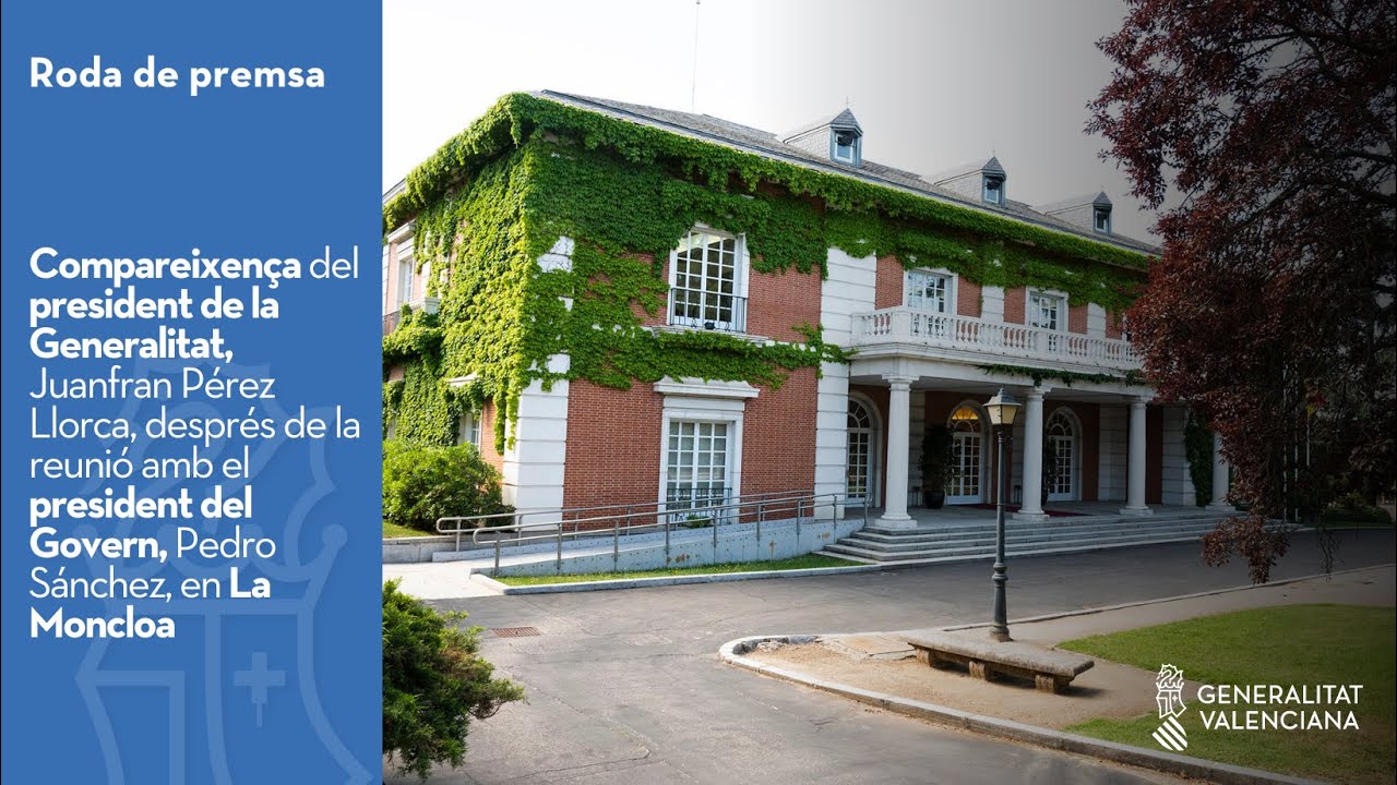Compareixença del president de la Generalitat, Juanfran Pérez Llorca