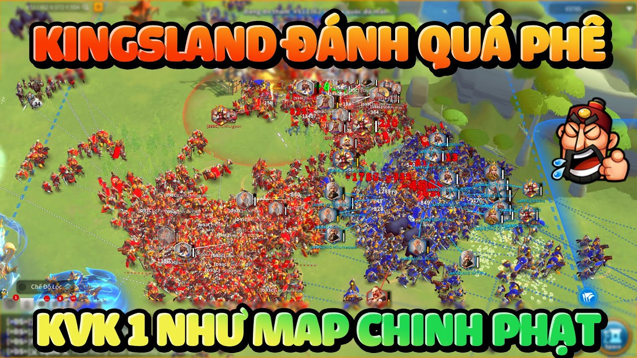 Ball Khổng Lồ Của 2 Kingdom KvK 1 Cụm Si&ecirc;u Boss Việt Nam 3795 vs 3793 Rise of Kingdoms