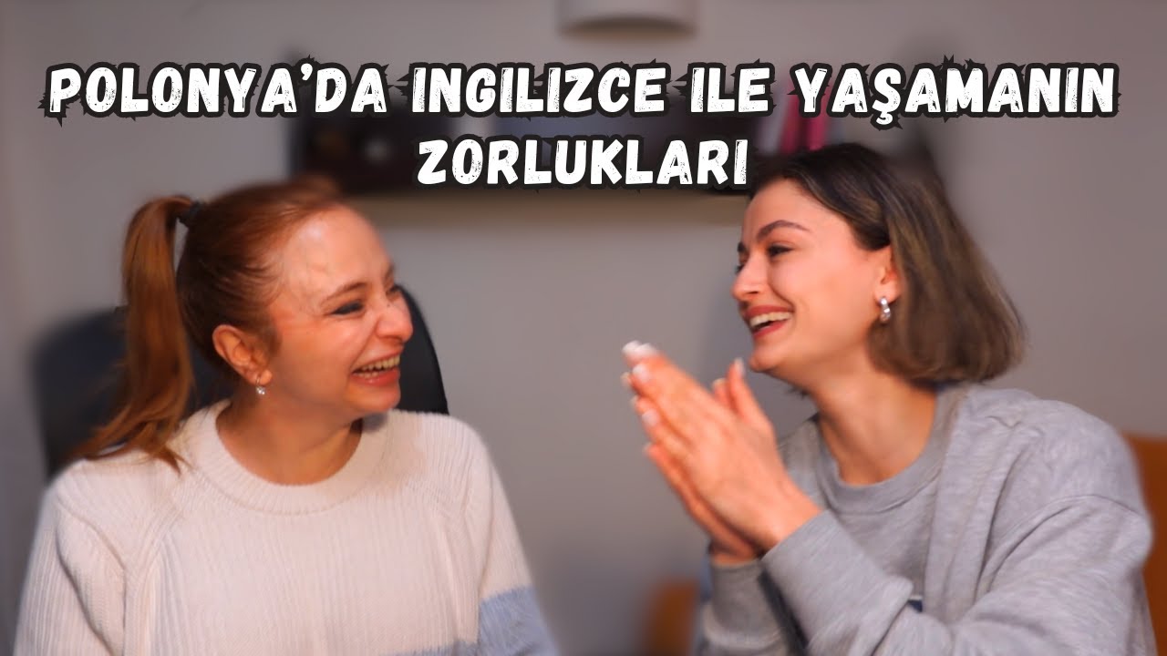 POLONYA'DA SADECE İNGİLİZCE İLE YAŞANIR MI? 🧐| EZGİLER POLONYA'DA #4  | Anılar | Sohbet