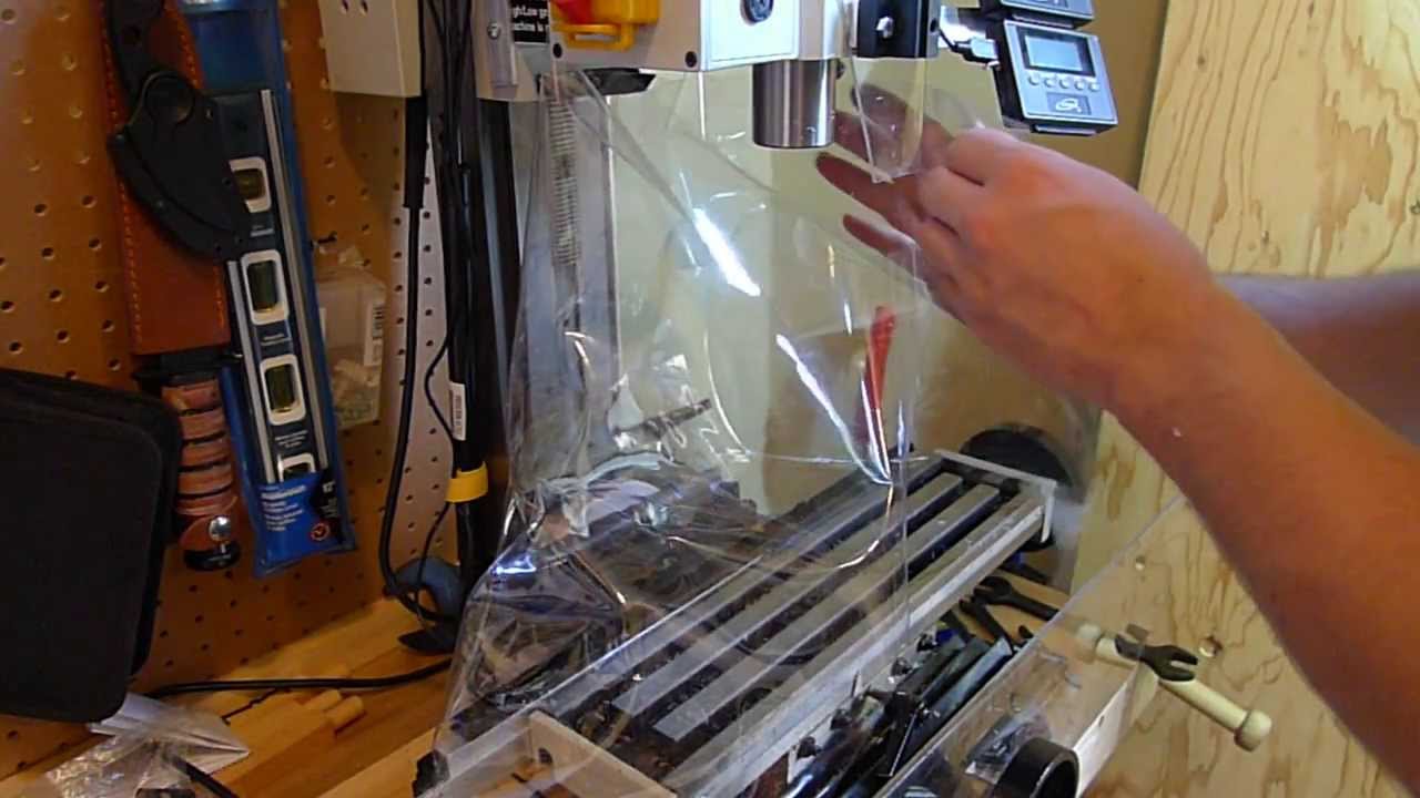 Cheap X2 Mini-Mill (CX605) Swarf / Chip Guard
