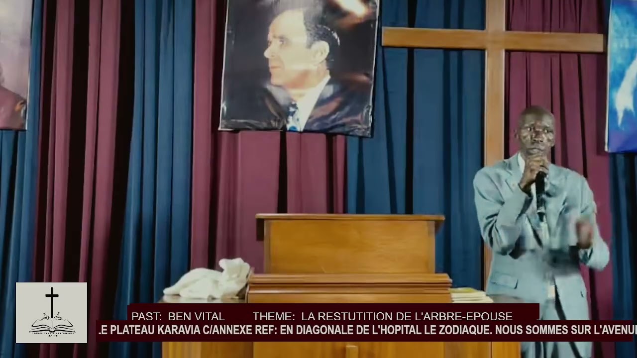 LA RESTITUTION DE L'ARBRE -EPOUSE PASTEUR ALPHONSE DIMANCHE 21.02.2026