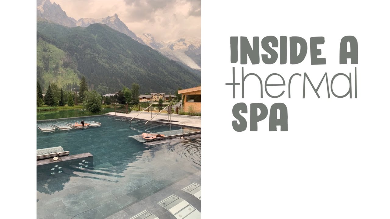inside thermal spa - chamonix