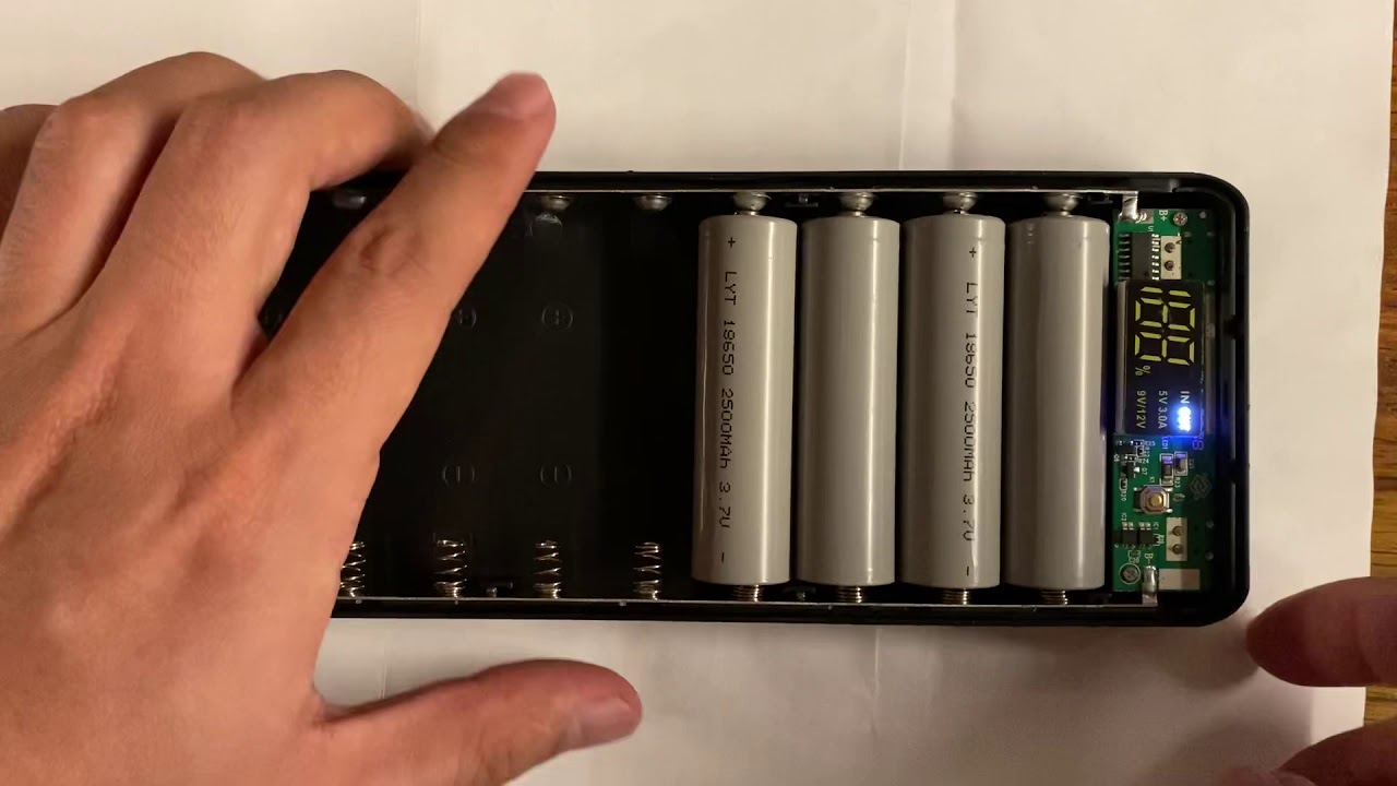 DIY Power Bank (10pcs. of 18650)