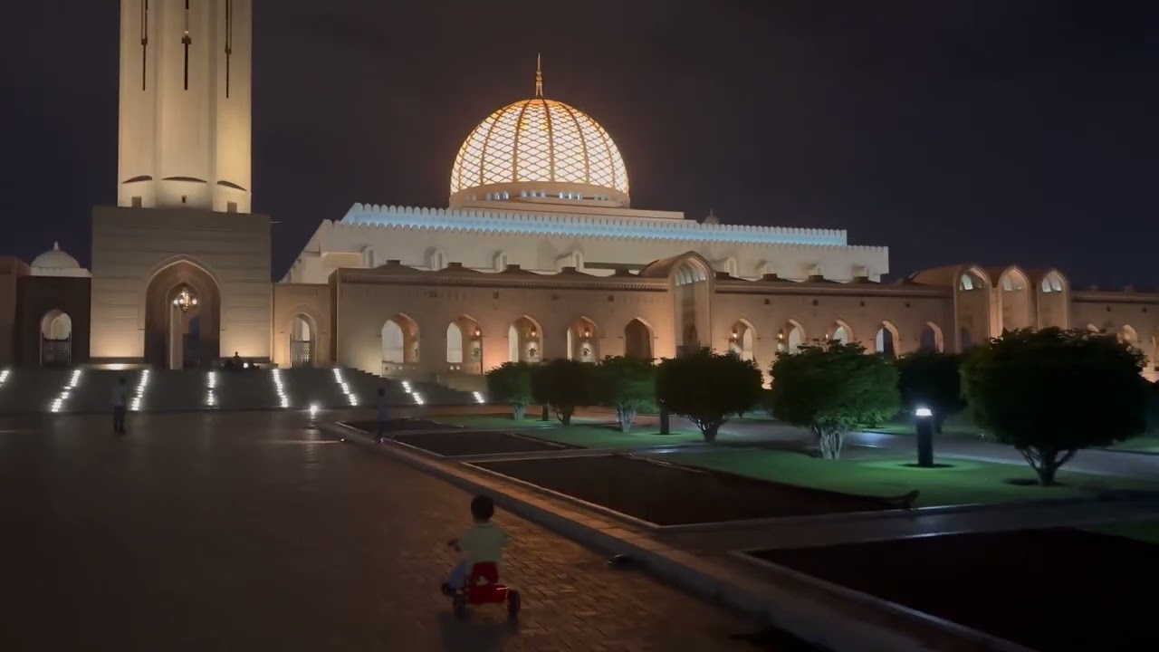 Welcoming Ramadan 2024 grand mosque 🕌 Muscat oman 🇴🇲