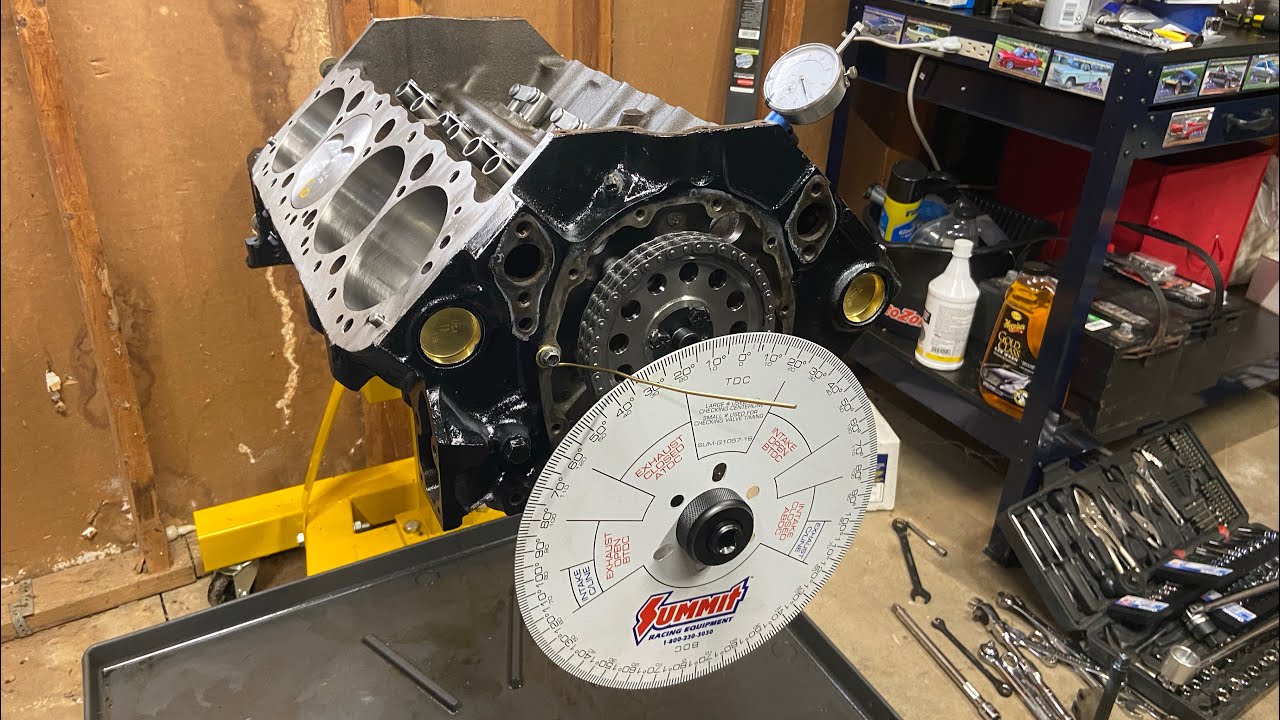 sbc 383 build part 5 - cam degree