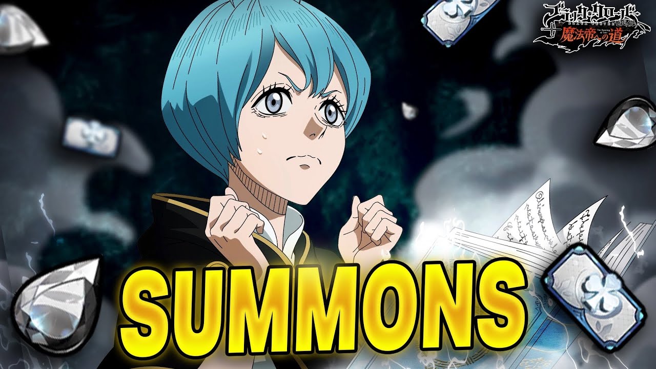GREY IS HERE ON GLOBAL SO LETS SUMMON!!! LIGHT TYPE GREY SUMMONS!!! | Black Clover Mobile