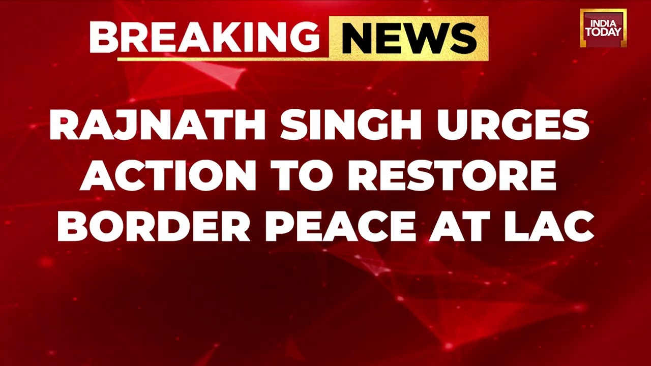 China Admits Border Issue Complex | India Urges Peace Plan in Rajnath-Dong SCO Meeting | India Today