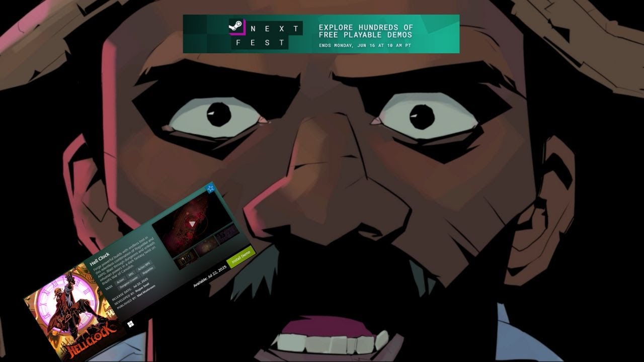 It's Like Hades... But With A Timer! - Hell Clock Demo