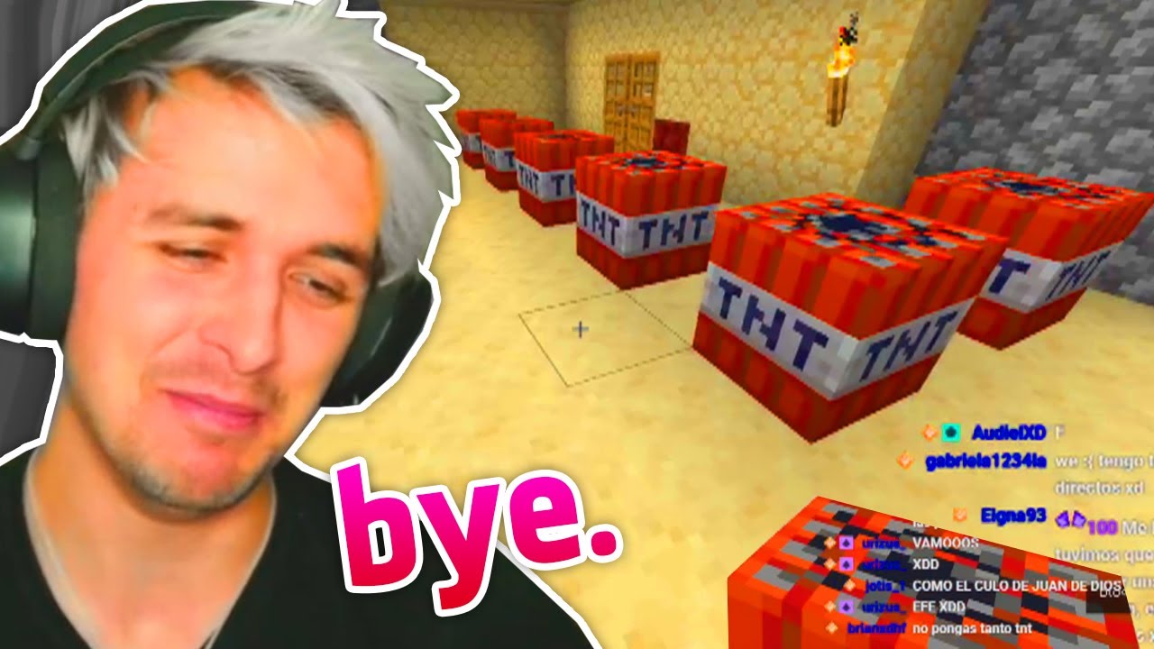 EXPLOTÉ mi casa de Minecraft Hardcore 💥 TNT (Casi muero 😭) PAMBIHARD #11