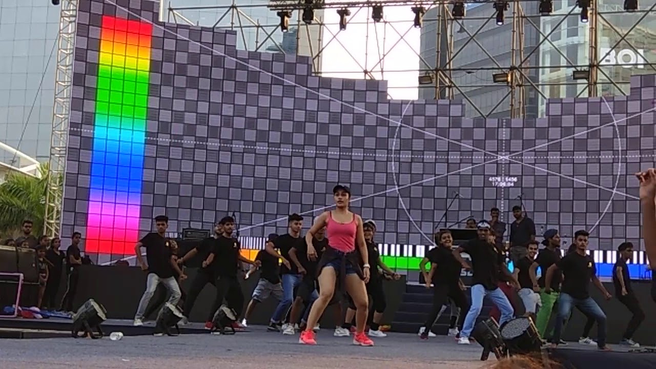 Dhanashree Verma Social Nation 2019 practice session