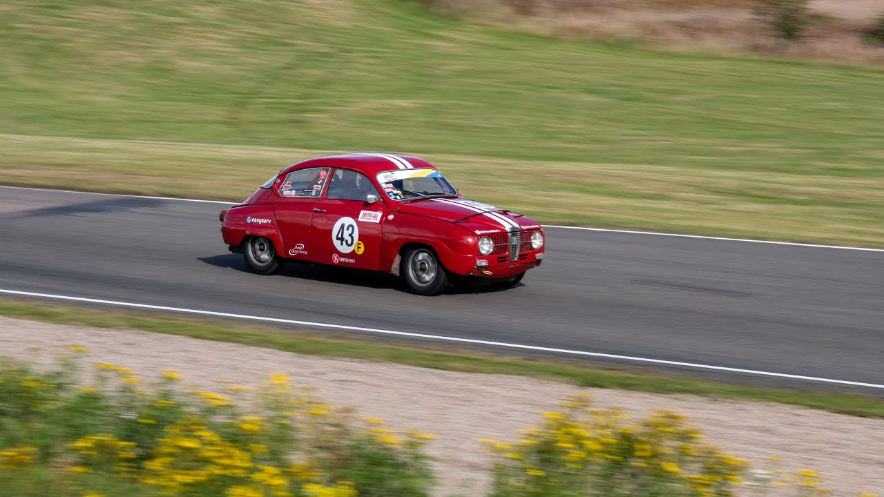 Falkenberg Classic 2022, race 2, Per Ola Persson, Saab Two Stroke racing