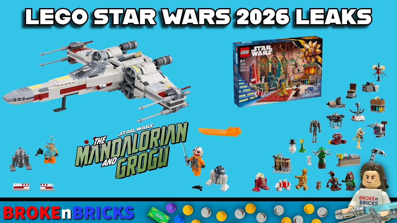 New Lego Star Wars 2026 Leaks (X-wing and Advent Calendar)