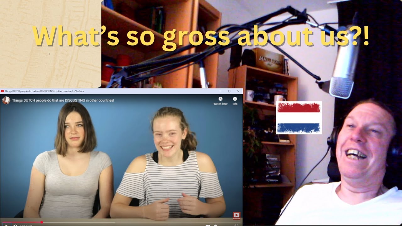 Dutchman reacts to: Things DUTCH people do that are DISGUSTING in other countries!