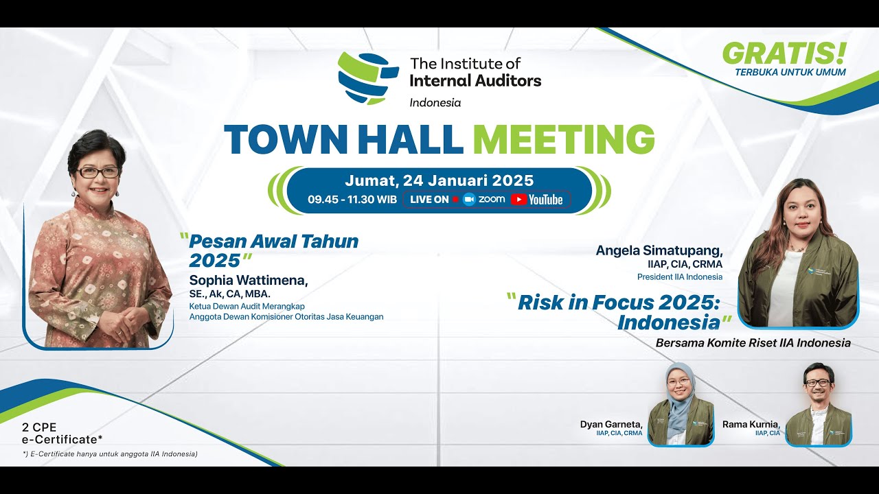 Town Hall Meeting 2025 - Risk in Focus 2025 : Indonesia