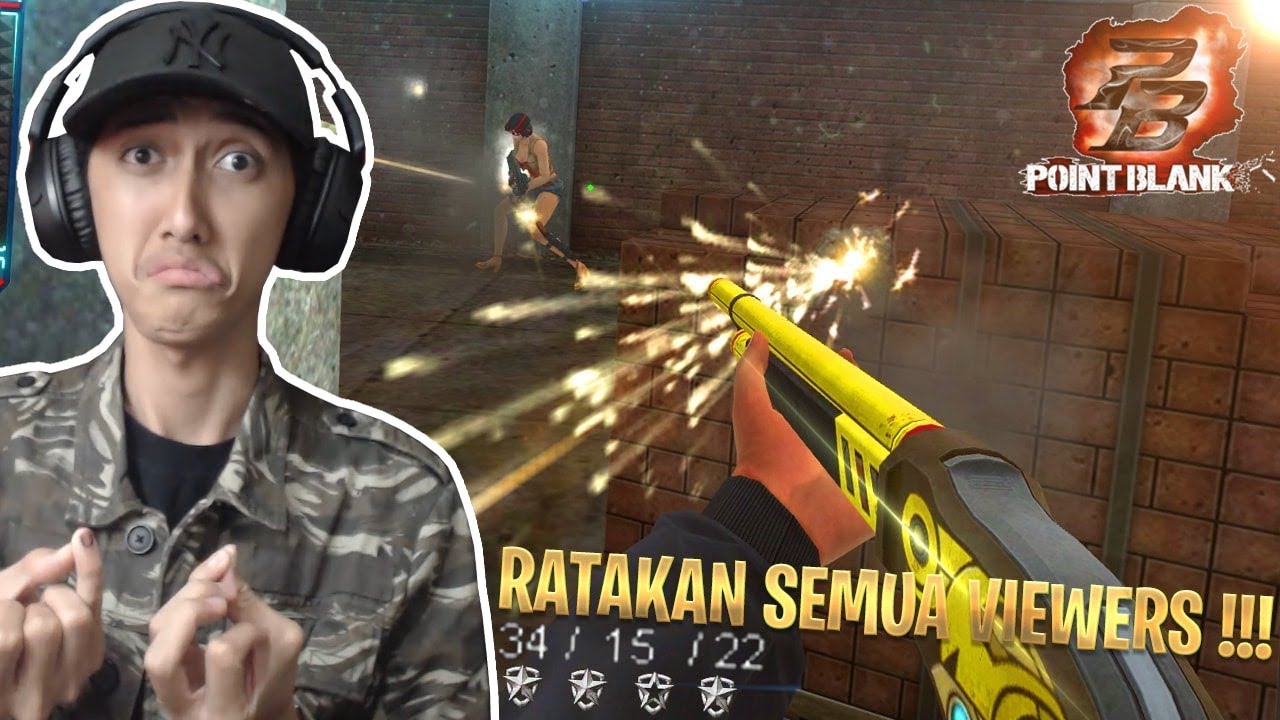 RATAKAN VIEWERS POINT BLANK! 99% SHOTGUN 1x HIT - Point Blank Indonesia