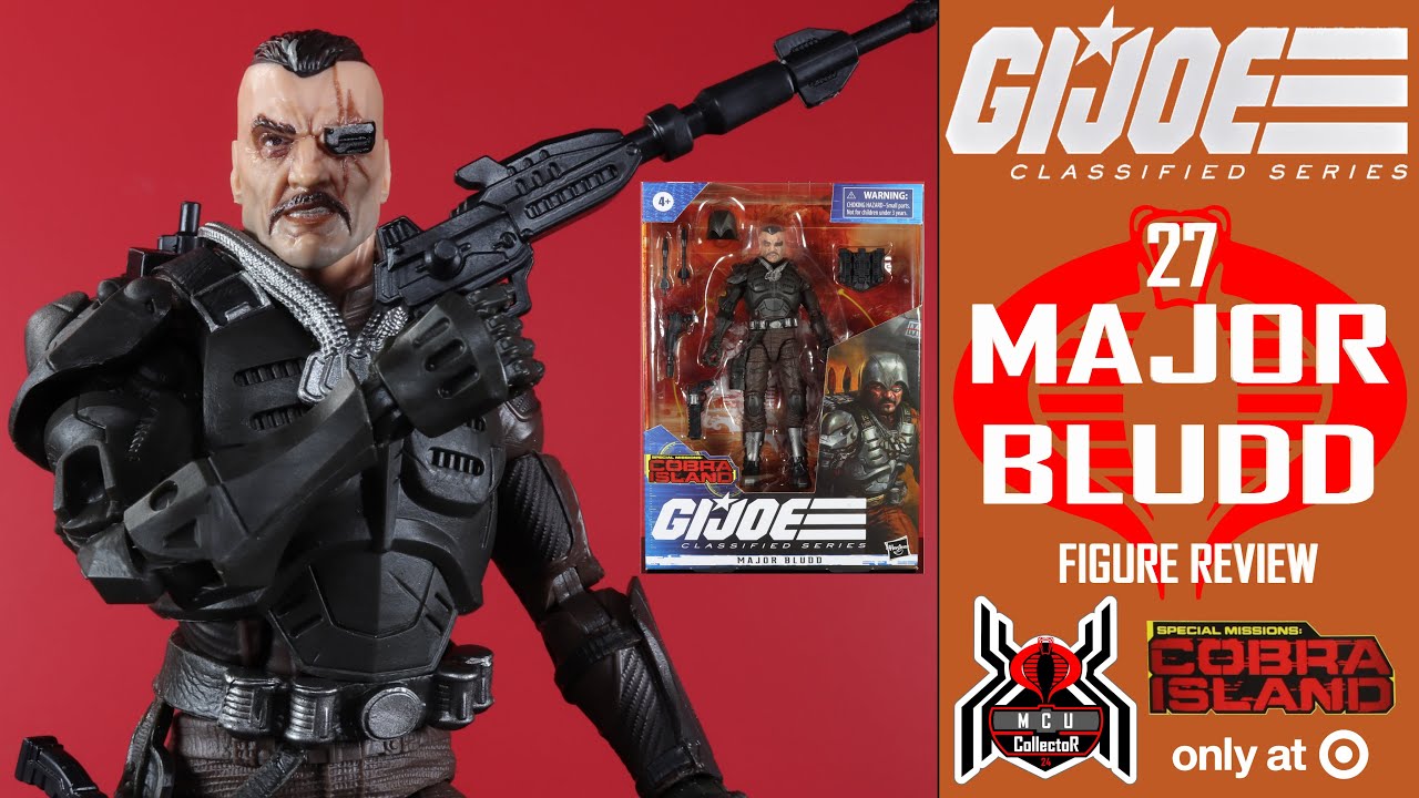 GI Joe Classified Series MAJOR BLUDD 27 Cobra Island Target Exclusive Figure Review