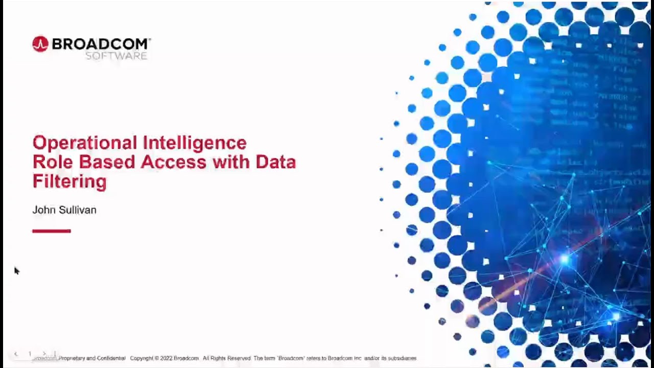 Operational Intelligence: Role-Based Access with Data Filters