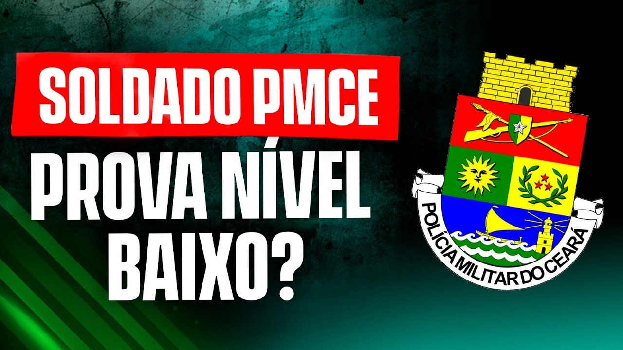 CONCURSO PMCE - PROVA F&Aacute;CIL?