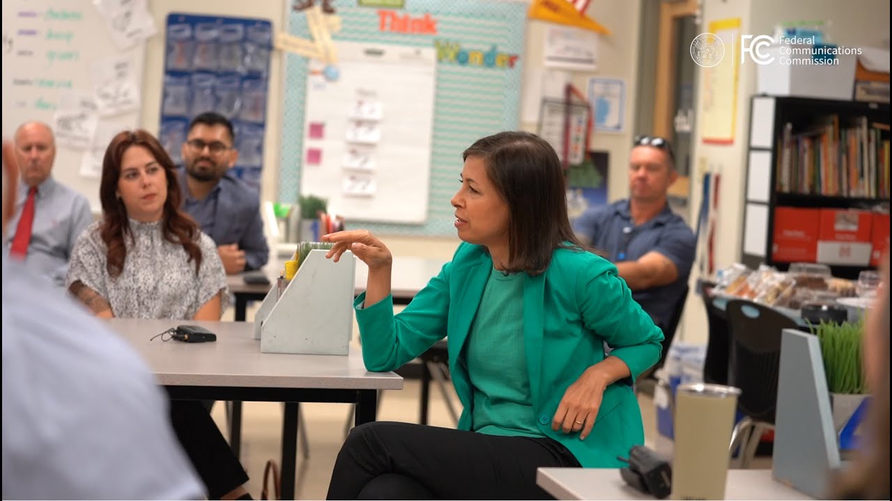 Chairwoman Rosenworcel visits Arizona school to discuss closing homework gap in rural communities
