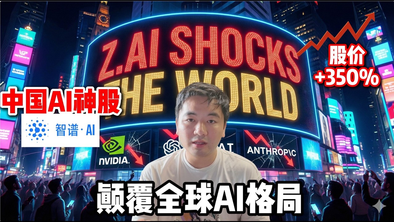 5周暴涨320%！被制裁的中国AI登顶全球第一｜硬件套利将颠覆万亿美元生态