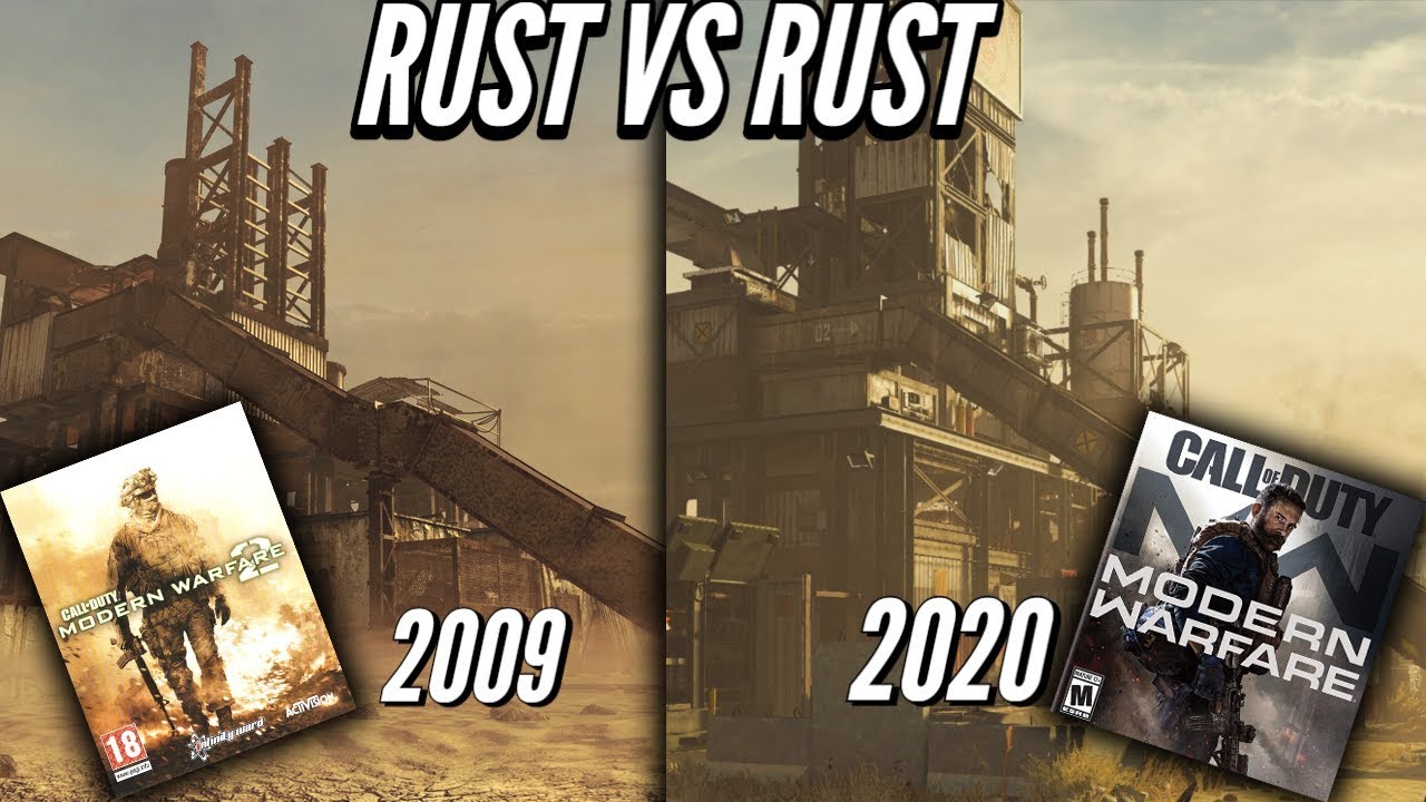 Modern Warfare 2 RUST VS Modern Warfare RUST.. (IN DEPTH)
