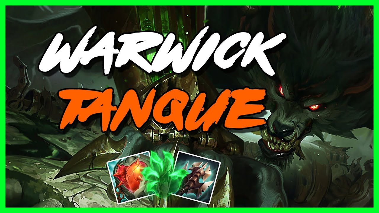 ¡Warwick Tanque ESTÁ ROTO! (8000 hp) 😨
