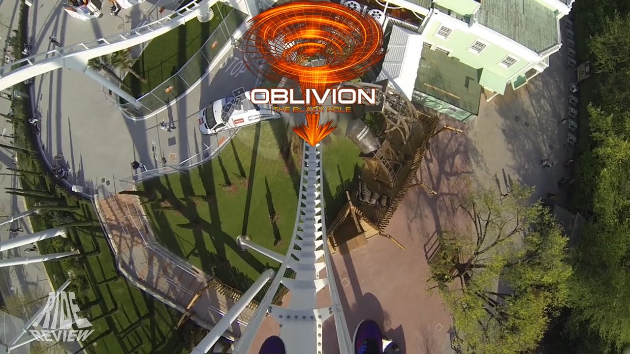 Oblivion : The Black Hole - Gardaland - POV Onride Offride Q-Line