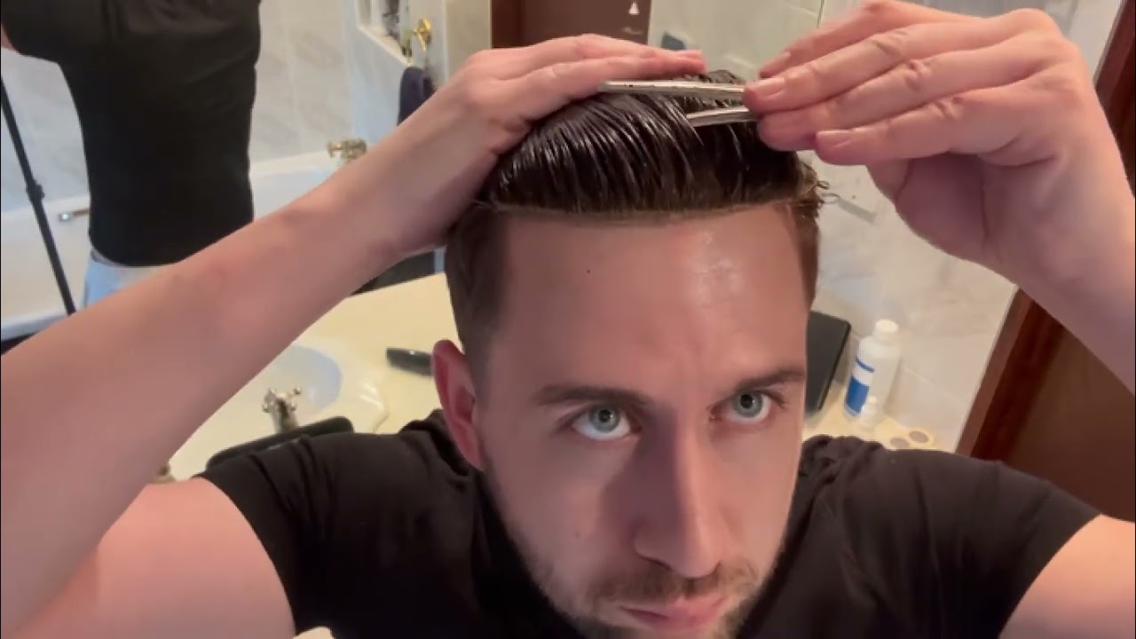 Lavivid ‘ Nicholas’ hair system regroom