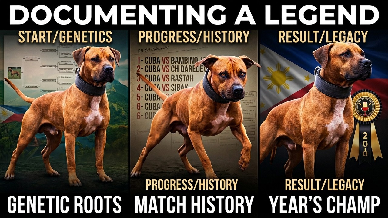 История SOUTHERNMEN VP GR CH CUBA 6XW | GAMEDOG LEGACY из Американской ассоциации питбультерьеров.