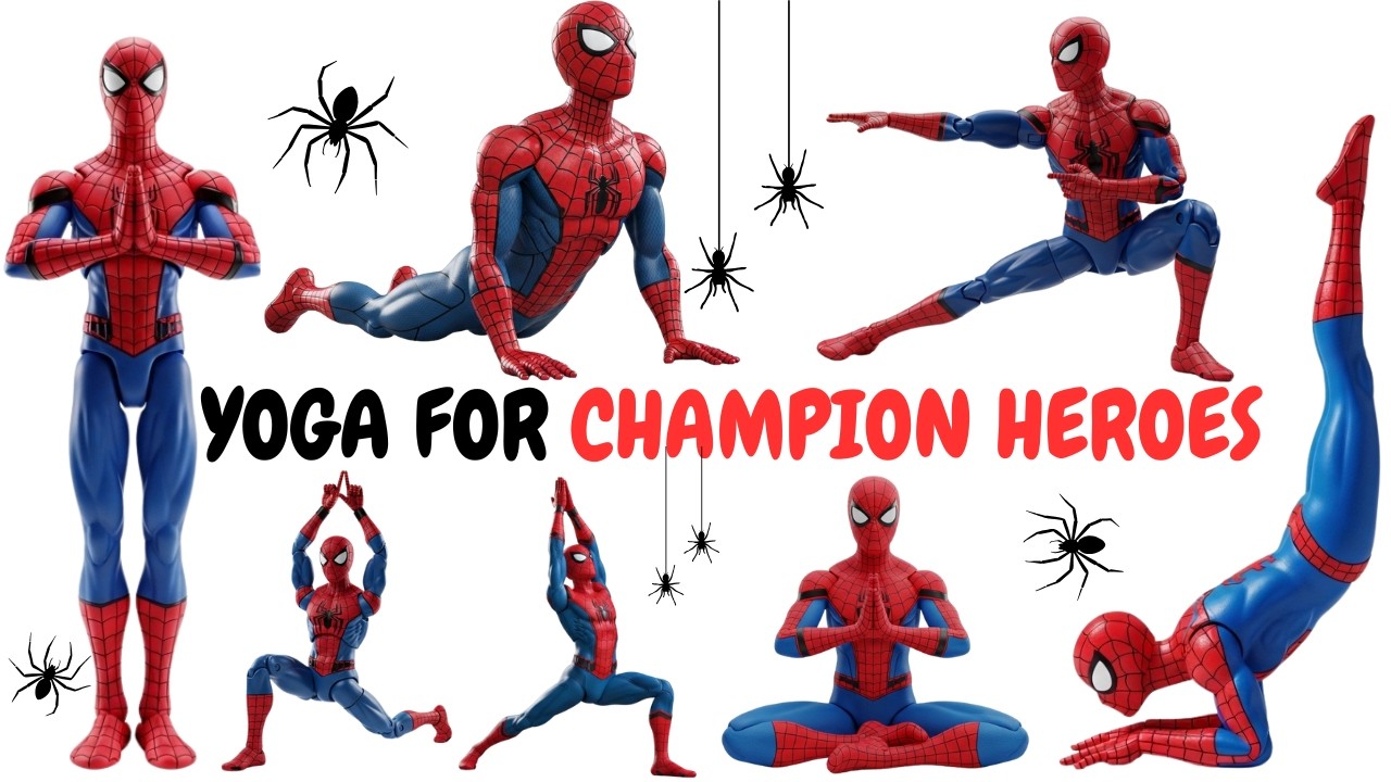 Wake Up Like Spider-Man! ⚡ Morning Yoga Power Routine