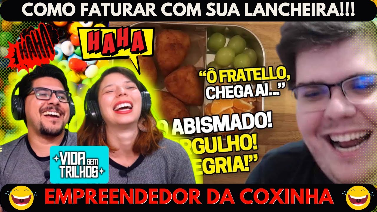 EMPREENDEDOR DA LANCHEIRA! Roqueiros Reagindo ao Casimiro Reagindo à Lacheira do Tomás!