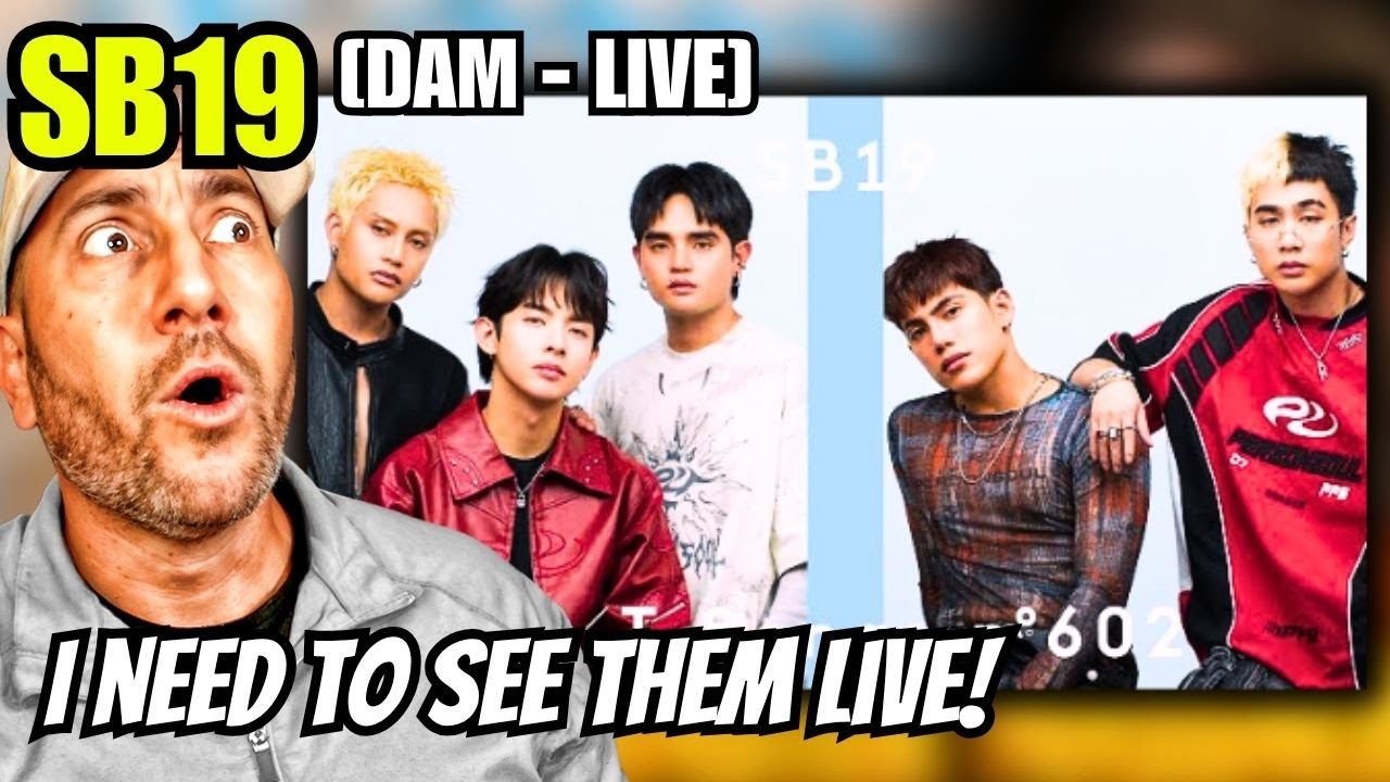 СУМАСШЕДШЕЕ! | SB19 — «DAM» вживую с первого дубля | Первая реакция 🔥 Чистый талант и эмоции!