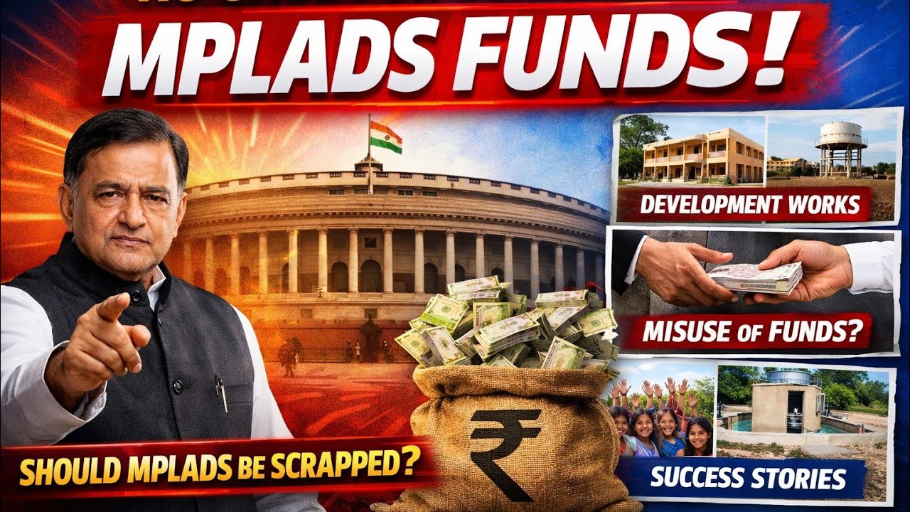 MPLADS Funds Explained | Why There Is No Case for Scrapping MPLADS | UPSC Current Affairs #upsc2026 