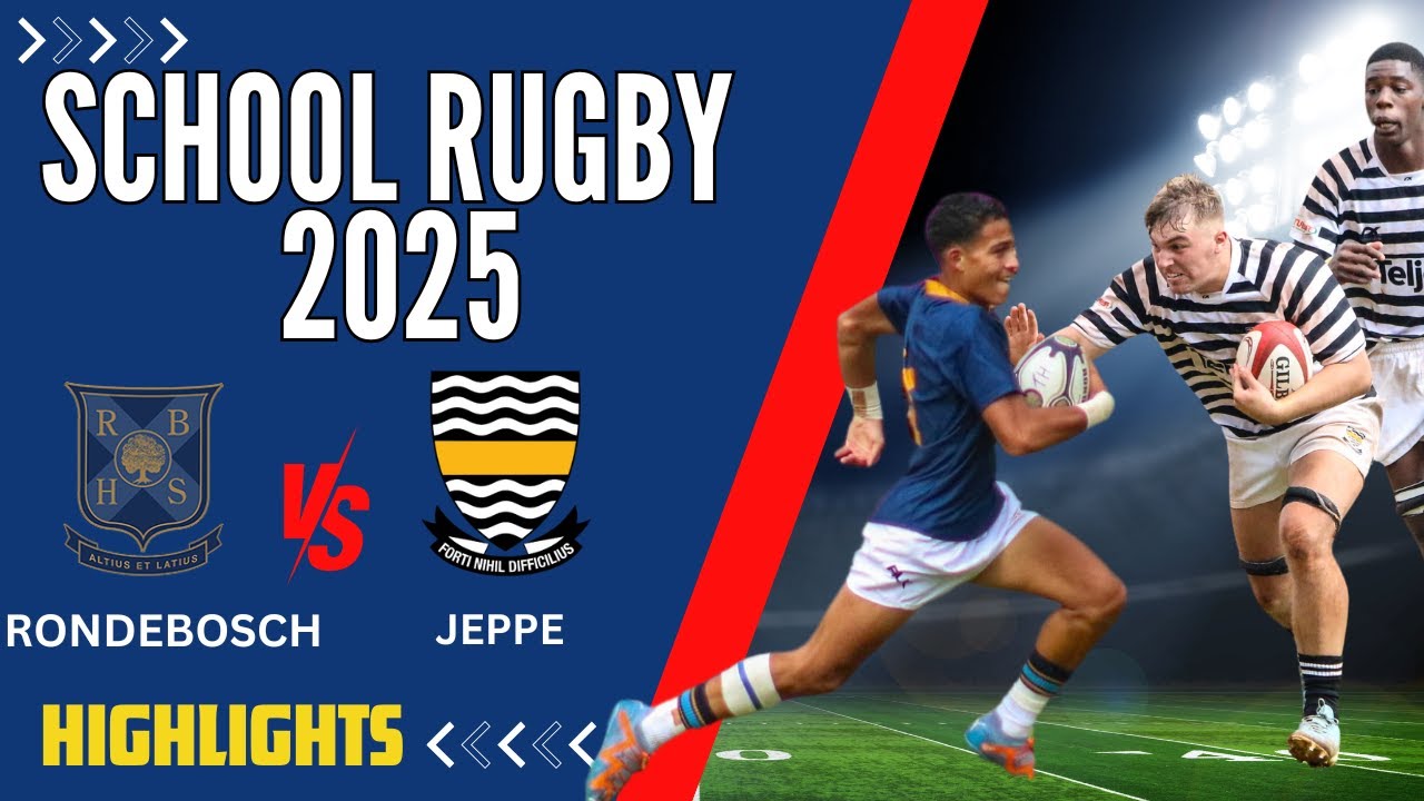 RONDERBOCH VS JEPPE - Rugby Highlights