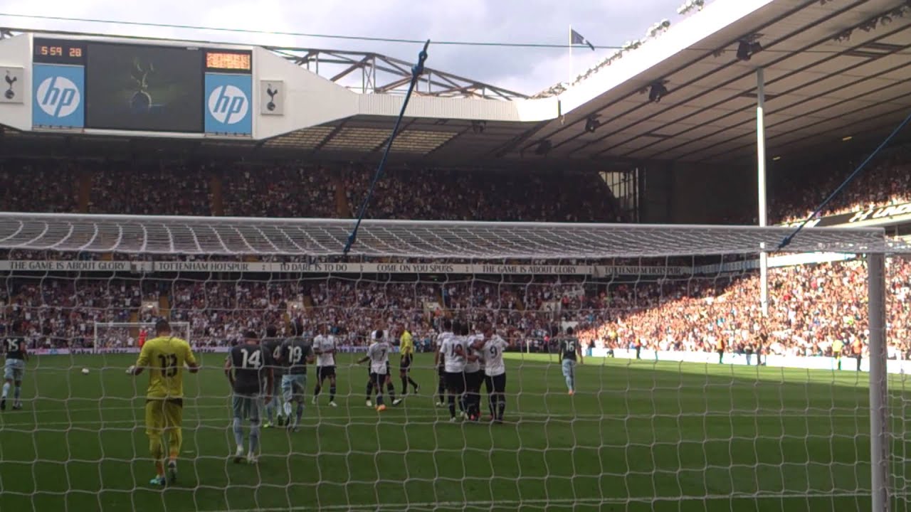 Roberto Soldado's first goal for Spurs