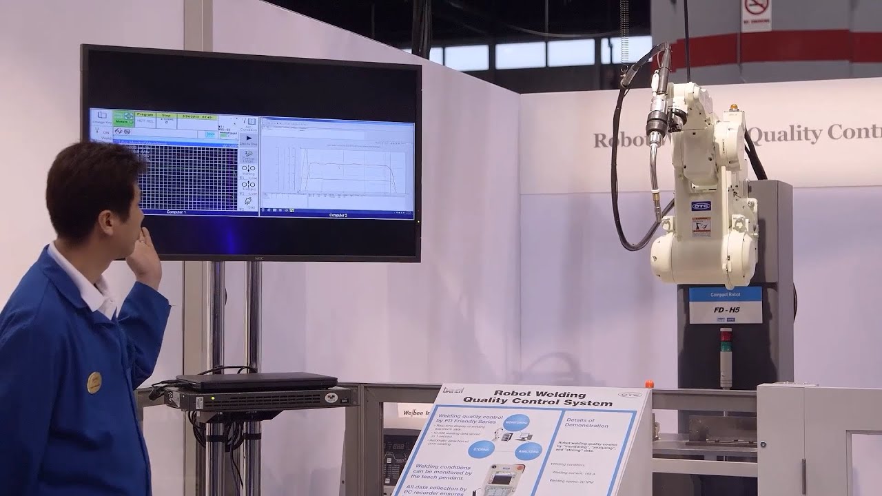 Présentation du système de contrôle de la qualité des robots de soudage OTC