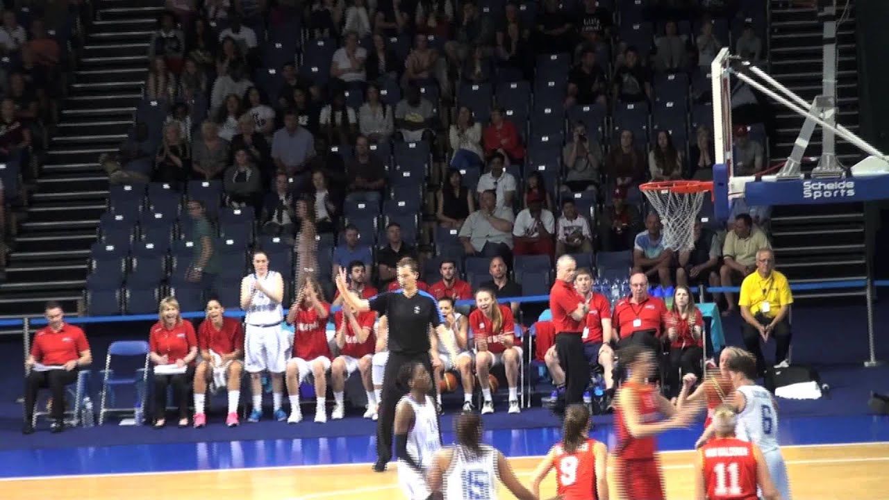 Great Britain v Belgium - EuroBasket Women qualifier, 8th June 2014