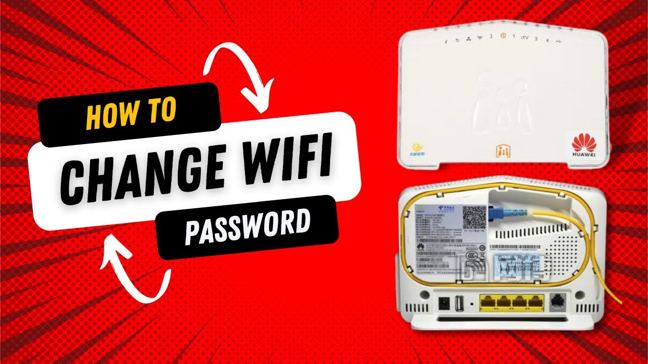 How to change Fiber internet WIFI password | Huawei fiber router password change | G PON optic
