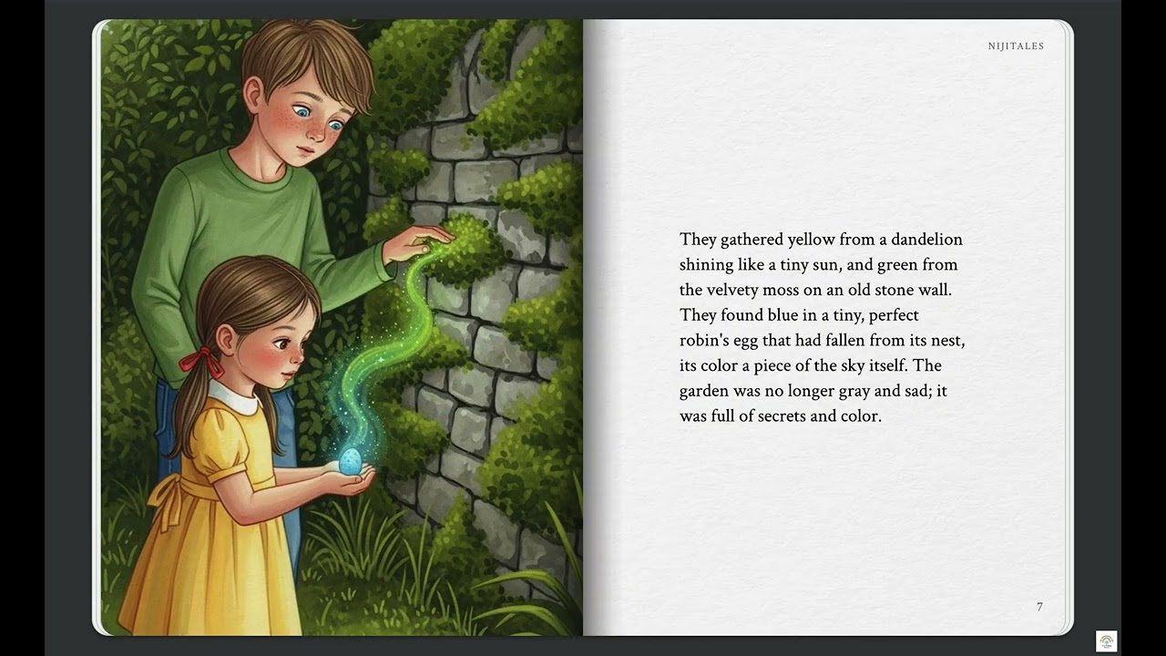 🌈 The Rainbow Born on a Rainy Day | A Heartwarming Kids Story by NijiTales