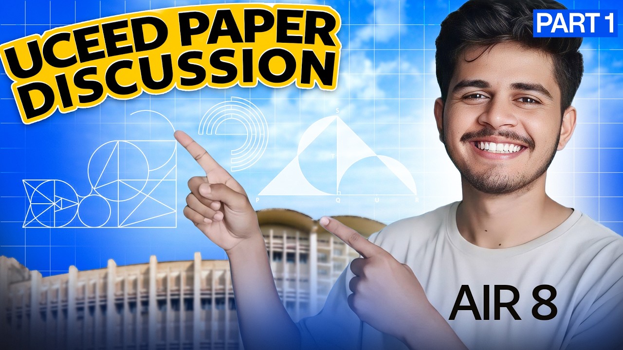 UCEED 2026 Paper discussion with RUDRA AIR 8 IIT B