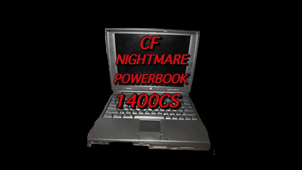 UPGRADING TO CF CARD DRIVE ON A POWERBOOK 1400cs