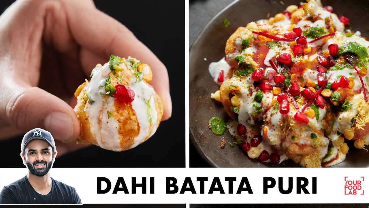 Dahi Batata Puri Recipe | Street Style Chaat | दही बटाटा पूरी | Chef Sanjyot Keer